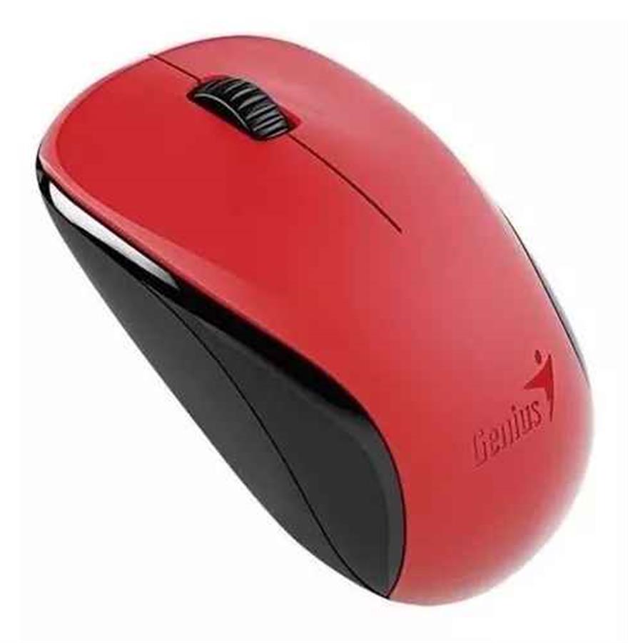 Mouse Genius Inalámbrico Nx-7000 Rojo