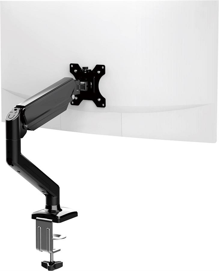 Soporte Monitor 10-30" para escritorio Movil brazo hidraulico Netmak NM-ST21