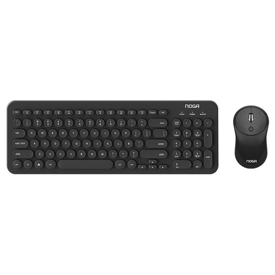 Kit teclado y mouse inalámbrico Noga S5600 USB Negro