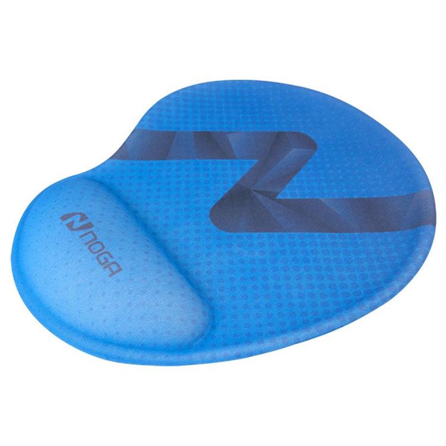 Mousepad 3D con apoyamuñecas Noga Azul